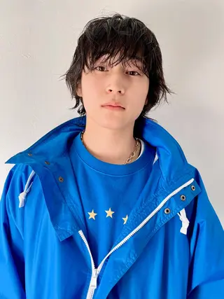 ショート メンズ ✨メンズカット ニュアンスパーマ鷲野のヘアスタイル