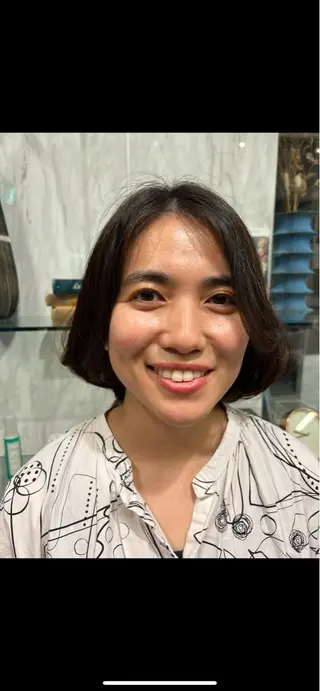 カラー ROBBY所属・松井美樹/似合わせ ガーリー・韓国のヘアスタイル