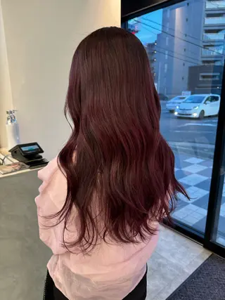 セミロング カラー yuka🥕 橿原神宮前のヘアスタイル