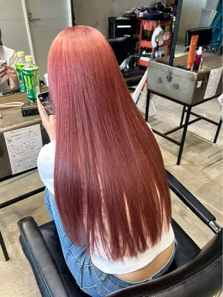 ロング カラー 韓国ボブ/レイヤー カット/ EMIRIのヘアスタイル