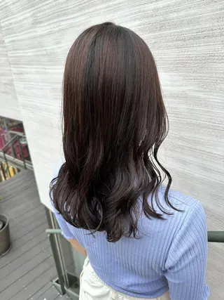 カラー 韓国風/オシャレ /縮毛矯正/滝口琴未のヘアスタイル