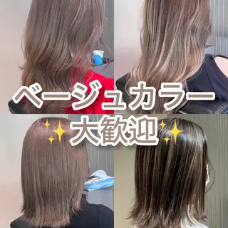 ミディアム KIZU 髪質改善 オカルト怪談のヘアスタイル