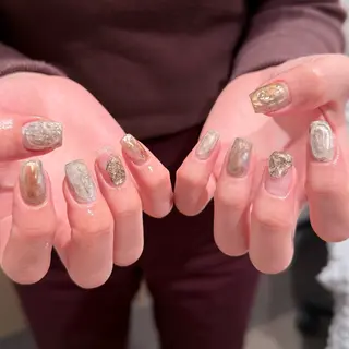 ネイル 🎀 Hiyubi._.nail 🫧所属・🎀フェイ フェイ🫧💗のネイルデザイン