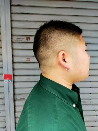 メンズ ショート HIRO銀座仙台店所属・山並 つばさのヘアスタイル