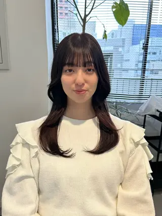 ミディアム ❤️ショートカット ・顔周りカット❤️のヘアスタイル