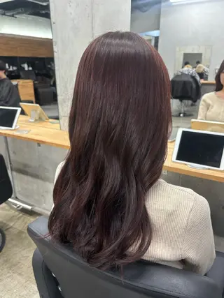 カラー ゆりか /透明感カラーのヘアスタイル