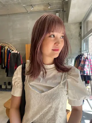 カラー wewe: momoeのヘアスタイル