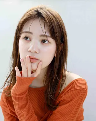 セミロング カラー ROW 札幌のヘアスタイル