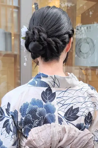 ヘアアレンジ 渋谷／ ＭＩＹＵのヘアスタイル