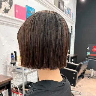 ショート カラー ヘアアレンジ 🌱ボブ/レイヤー/ ベージュ/あやみ✨のヘアスタイル