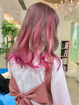 ロング カラー Re:ta Hair 飯田淳平のヘアスタイル