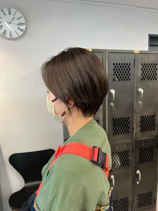 ショート INORI /フェイスレイヤーのヘアスタイル