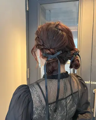 ヘアアレンジ 光本 杏のヘアスタイル