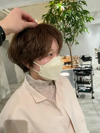 ショート tuna   トゥナ所属・藤川 暖士のヘアスタイル