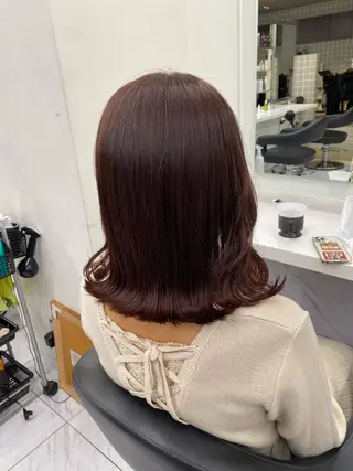 ミディアム カラー ダブルカラー/ 横浜/JURIのヘアスタイル