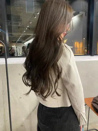 ロング カラー レイヤー/柔色 カラー/SAkiのヘアスタイル