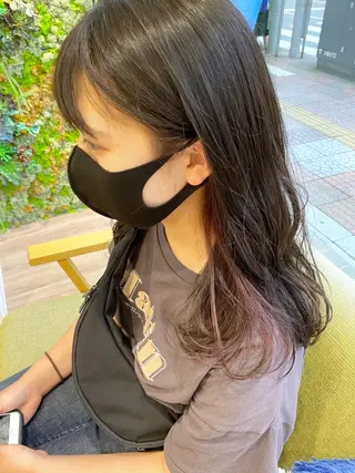 ロング カラー ayaka #パーマ#アレンジのヘアスタイル