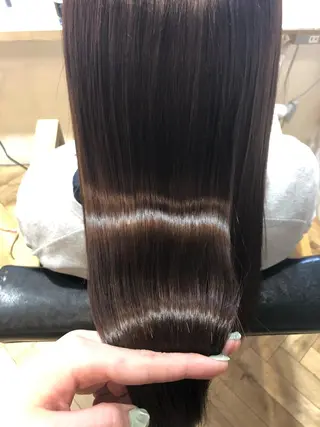 ロング 艶カラー/韓国顔周り 🎀mamiのヘアスタイル