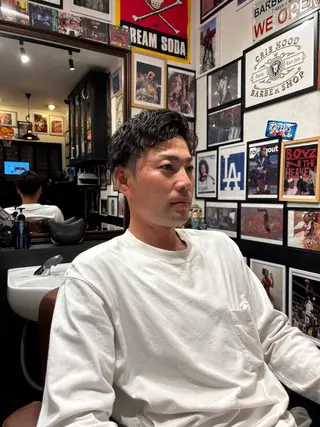 ショート メンズ CribHoodbarbershop所属・白井 昇太のヘアスタイル