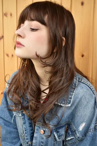 ロング 【ブゾン高田馬場】 ☀️小岩太陽☀️のヘアスタイル