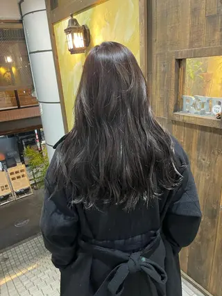 ロング カラー 韓国ヘア🫧艶カラー 🫧髪質改善/オオヤのヘアスタイル