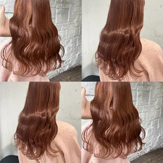 ロング カラー カジュアルを女っぽく 𝗮𝘆𝗮𝗰𝗼のヘアスタイル