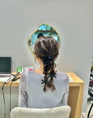 透明感カラー/マツ エクrisa🎀🫧のヘアスタイル