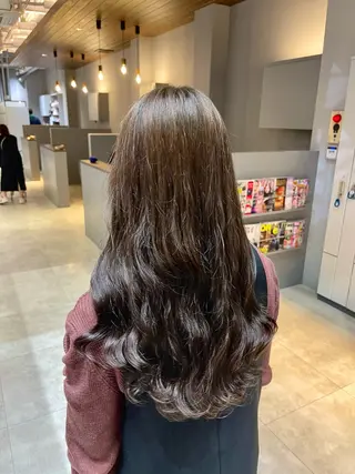 ロング カラー パーマ 石原圭悟 /ショート/艶カラーのヘアスタイル