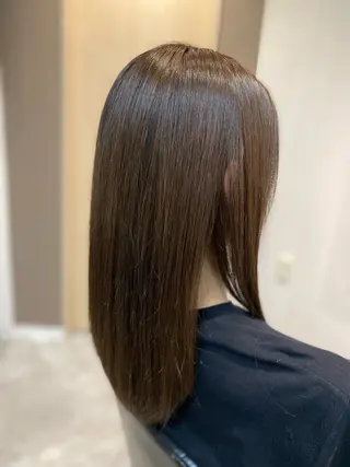 ロング 中島 奈々のヘアスタイル
