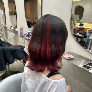 ロング カラー ヘアアレンジ なな💎韓国系/ 渋谷💎のヘアスタイル