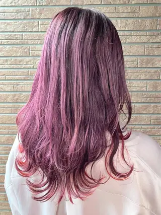 ミディアム カラー 志賀 大倫のヘアスタイル