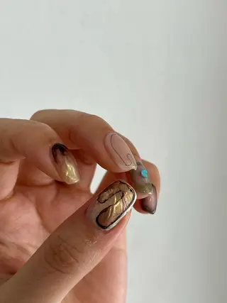 ネイル LETTER_& SAKIのネイルデザイン