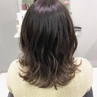 ミディアム カラー 【GUK】 🌻RINA🌻のヘアスタイル