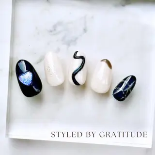 ネイル gratitude 牧田のネイルデザイン