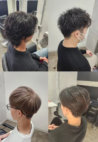 メンズ 上杉 彩佳のヘアスタイル