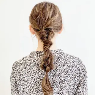 ロング パーマ/イルミナ カラー 三浦菜々子のヘアスタイル