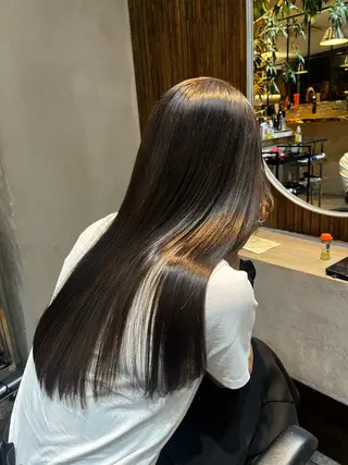 ロング カラー 岐阜駅/問屋町/玉宮 髪質改善/KAZÜのヘアスタイル