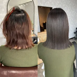 ミディアム 堀越一弘 髪質改善ヘアケア特化のヘアスタイル