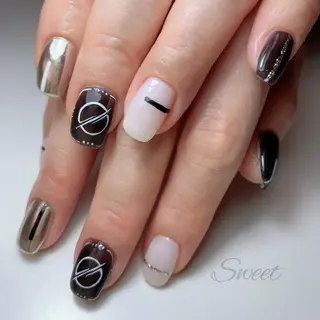 ネイル sweet 仲野陽子のネイルデザイン