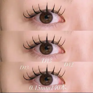 マツエク・マツパ 西島 雪輝のマツエク・マツパデザイン