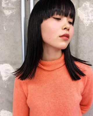 ミディアム カラー tension 【テンション】のヘアスタイル