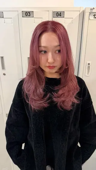 ロング カラー 中目黒🌼 🌼ハナのヘアスタイル