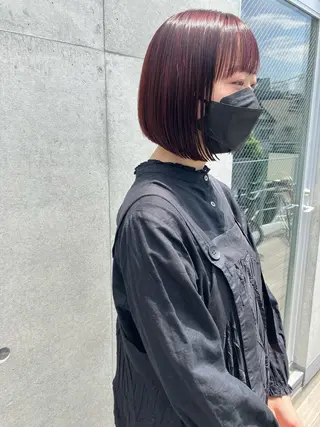 ミディアム 似合わせカットカラー 👩MINAのヘアスタイル