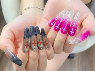 ネイル 星 あみのネイルデザイン