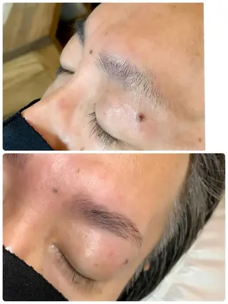 アイブロウ メンズトータルビューティーwellnessMARCA所属・【メンズ美容】 三浦かえでのネイルデザイン