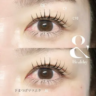 マツエク・マツパ Veil ayakaのマツエク・マツパデザイン