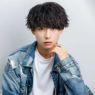 ショート パーマ メンズ 店長⚜️メンズカット パーマ⚜️則次亮哉のヘアスタイル