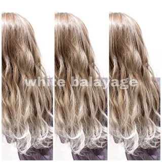 ロング カラー 💓シールエクステ ルミエールのヘアスタイル