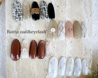 ネイル Rairia   nail所属・屋敷 理奈のネイルデザイン