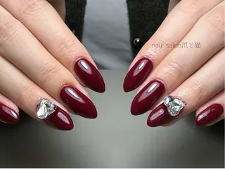 ネイル パラジェル登録店 爪と猫NANAMIのネイルデザイン